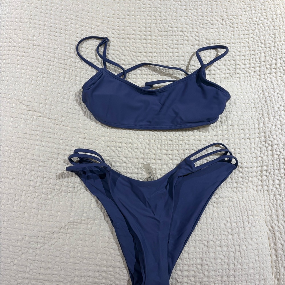 SHEIN Navy Bikini Set